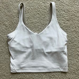 White Lululemon Align Tank size 4